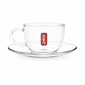 MAMA Mother Glass Cup/ Saucer set