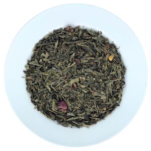 Sakura Pomegranate Flavoured Green Tea 100g